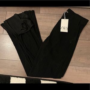 NWT Rustic Pants - Black ZARA